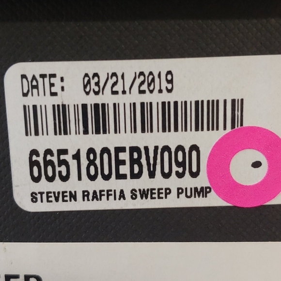 Steven Raffia Sweep Pump Natural Multi-9 - Picture 14 of 16